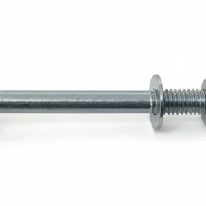 Bullone Acciaio Testa Tonda Con Dado- - Ø Mm.10X80 - 100 Pezzi Ambrovit