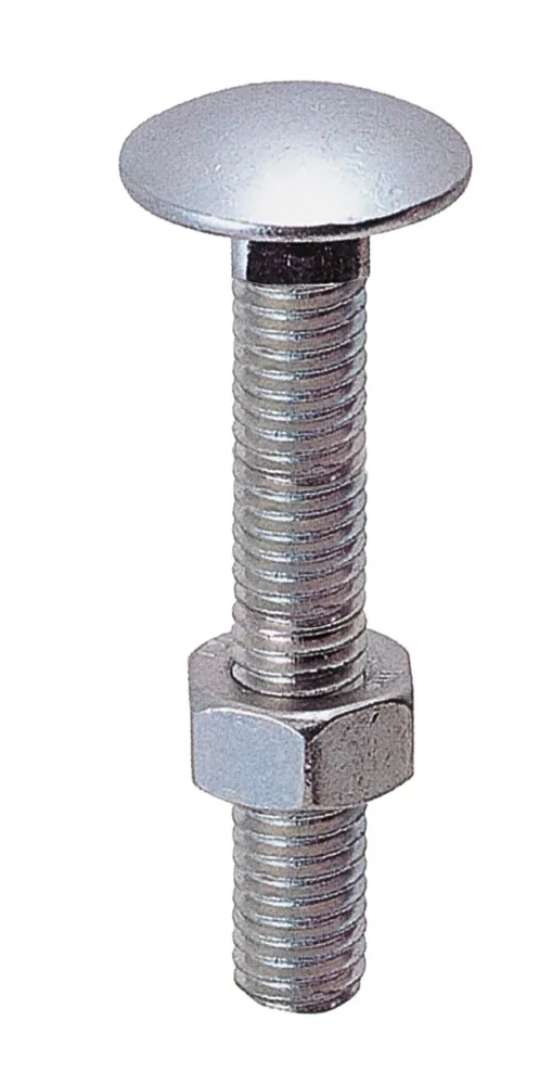 Sc Bulloni Legno 8X 40 Mm 10 Pz- Bulloneria Del Toce- 5,0 Pz