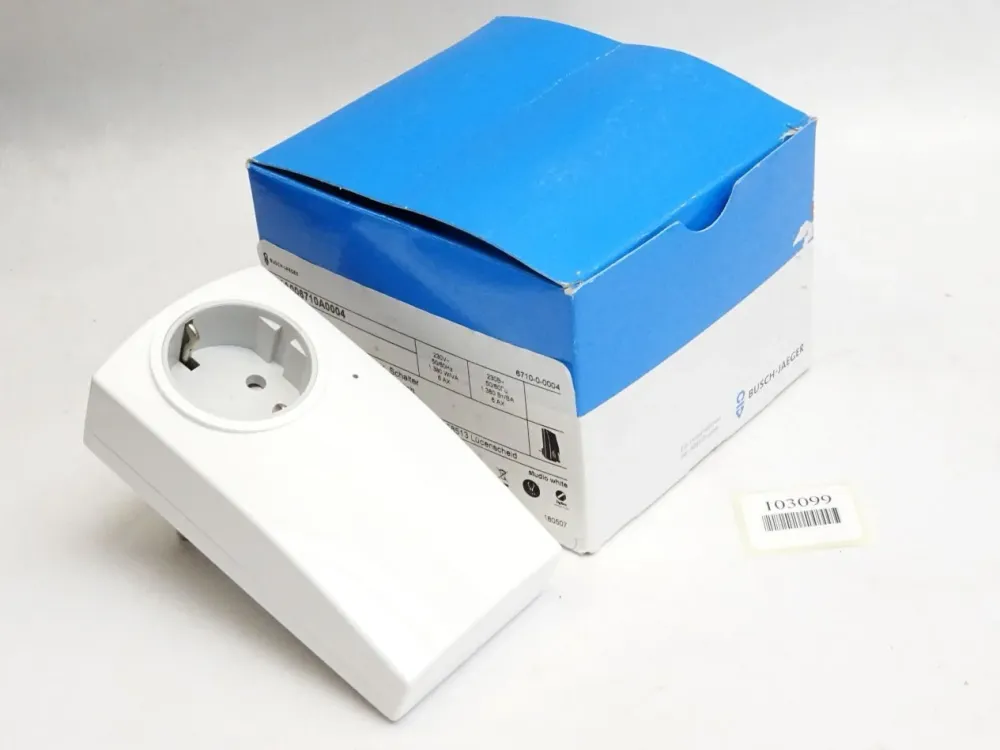 Busch-Jaeger 6717-84 Zigbee Light Link-Zwischenstecker Schalter / Neu OVP