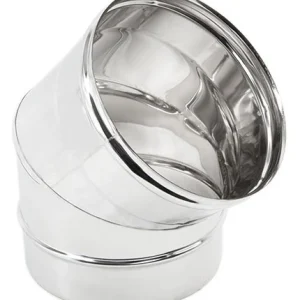 Gomito inox aisi 304 45 d 14 cm Capaldo