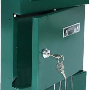 Cassetta Postale Metallo Portalettere Con Chiave Buca Posta H2803 Verde 56851