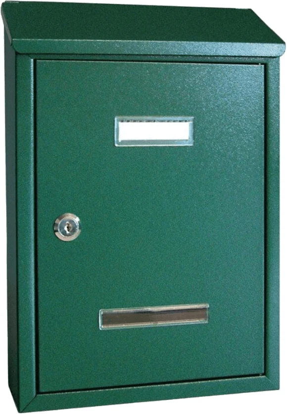 Cassetta Postale Verde Alubox Prima Maxi per Esterni