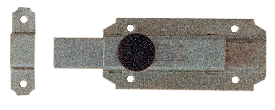 Bl Catenacciolo Orizzontale Acciaio 90 Mm- 6,0 Blister