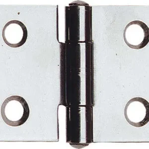CERNIERA ACCIAIO INOX ART.122IN mm 120 x 31 Aldeghi
