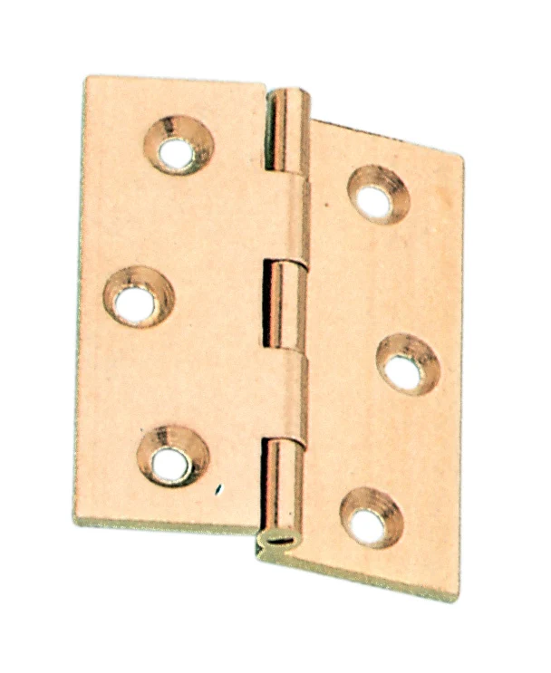 Cerniera Fresata 1/2 Collo Ottone Satin 40X35 Mm**- Mariva- 24,0 Pz