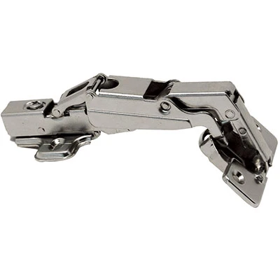 Cerniera Incasso 165 ° Serie Rallentata + Basetta - Collo 0 Acc Nich F.Mm 35X11 Registrabile- 10 Pezzi