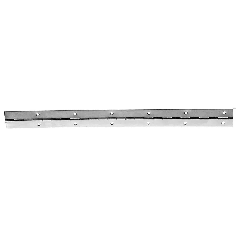 Cerniera metro nichelata mm.32x0,7 (ml.3,5) - 4 pz