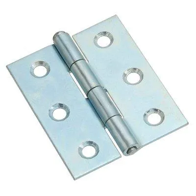 Cerniera Pesante 840 Valtoce - Acciaio Zincato Perno Sfilabile Mm 70X50X1,3- 24 Pezzi