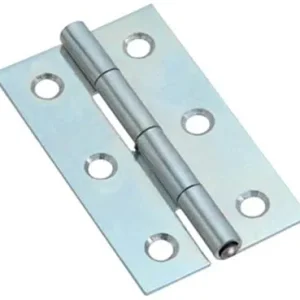 Cerniera Stretta 323 Valtoce - Acciaio Zincato Perno Fisso Mm 20X15X0,7- 24 Pezzi