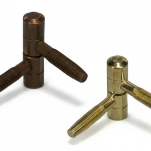 Cerniere Anuba Normali Acciaio- - Ø Mm.13 Mod.119 (B.00119.13.03) Ott.Verniciato - 25 Pezzi Agb