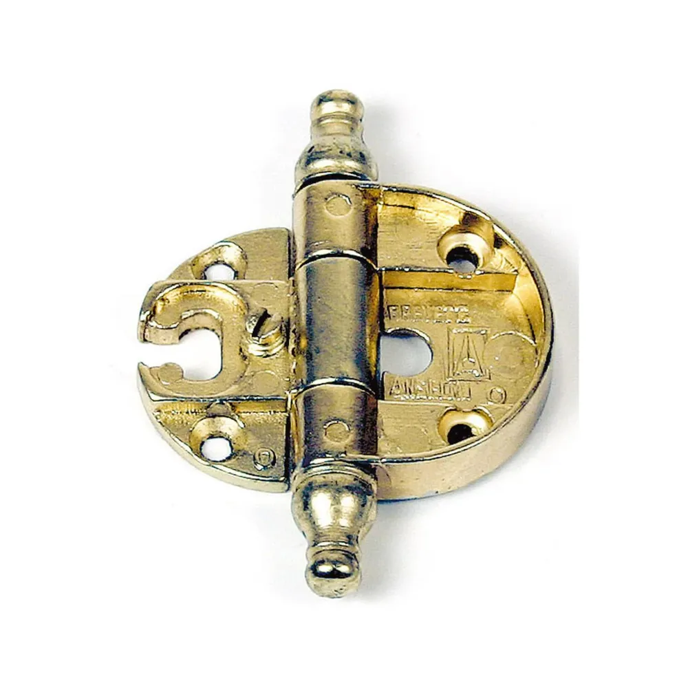 Cerniere per mobili art.a0056 ottone - 2 pezzi - 5