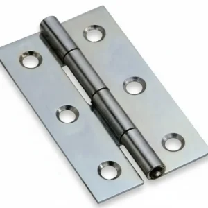 Cerniere Strette Perno Fisso Art.120- - Mm.20X18X0,8 - 24 Pezzi Aldeghi