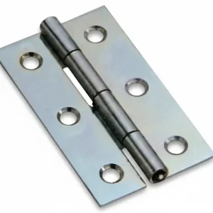 Cerniere Strette Perno Fisso Art.120- - Mm.75X41X1,2 - 24 Pezzi Aldeghi