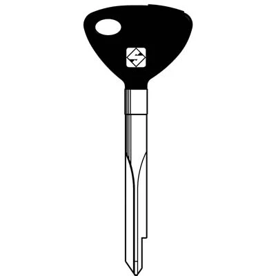 Chiave Croce Burg Xbw2P Silca - Acciaio Nichelato- 2 Pezzi