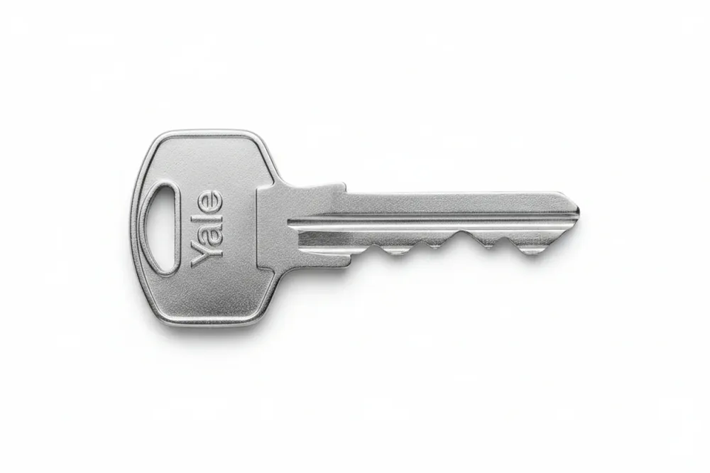 Chiave Grezza Yale 1008- - 5 Spine Dx, Mm.27,15 (01008#000B084000) - 10 Pezzi Yale
