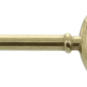 Bl Chiave Per Mobili 33706 Ottone Lucido 2 Pz- Metal Style- 5,0 Blister