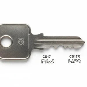 Chiavi Per Cilindri Cisa 5 Spine Grandi- - Cs17 Dx - 10 Pezzi Silca