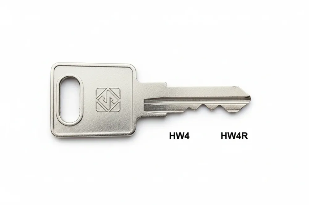 Chiavi Per Cilindri Huwiil 6 Spine Piccole- - Hw4R Sx - 10 Pezzi Silca