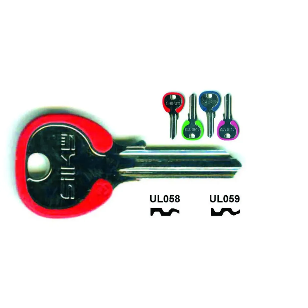 Chiavi Per Cilindri Universal 5 Spine Piccole UL059DZ DX - 4 Colori Assortiti - 5pz