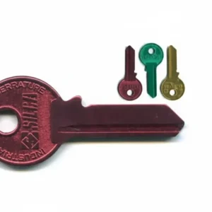 Chiavi Per Cilindri Viro 5 Spine Grandi Vi081U- - Vi081U Sx Ultralite Verdi - 10 Pezzi Silca