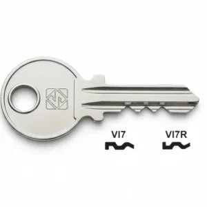 Chiavi Per Cilindri Viro 5 Spine Piccole- - Vi7R Sx - 10 Pezzi Silca