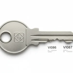 Chiavi Per Cilindri Viro 5 Spine Piccole- - Vi086 Dx - 50 Pezzi Silca