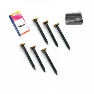 Chiodi Acciaio Testa Ottone Blister- - Mm.25 Bl.15 Pz. - 12 Blister