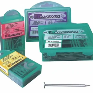 Chiodi Testa Piana Bricoline- - Ø Mm. 2,0 - 13X30 Gr.500 - 4 Blister Cavatorta