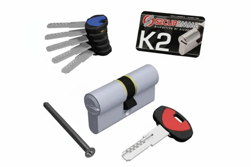 Cilindro Europeo K2 0Ck2 Mm.35X45 (3200Ccs35451X5) Securemme