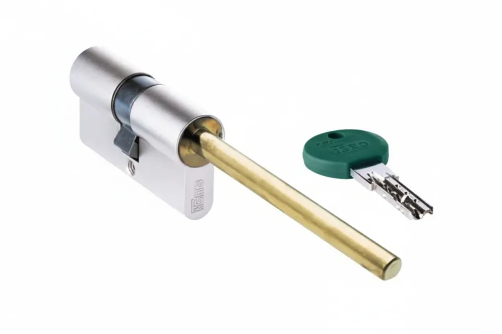 Cilindro Europeo Doppio Profilo R700 Per Pomolo 82R76- - Mm.70 Decentrato (30+40) (82R76D0409C.H526) - 1 Pezzi Iseo