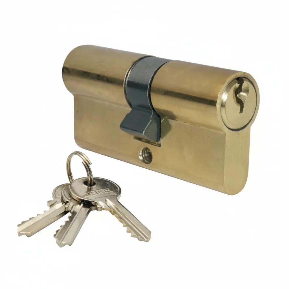 Cilindro Infilare Sagomato Ottone Lucido 2300- - Mm.70 Centrato (35+35) - 1 Pezzi Ibfm