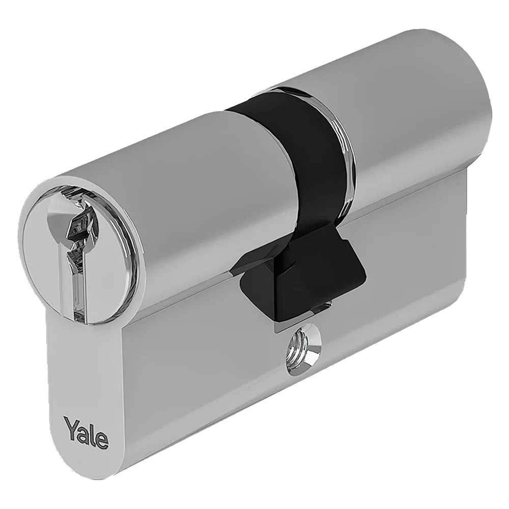 Cilindro Profilato Doppio Serie 'Y500' Mm 25+10+75 = 110 (30+80) Nichelato - Yale