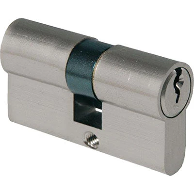 Cilindro Sagomato 2300 Ibfm - Ott.Cromo Satinato Chiavi 3 Camma Din Mm 80 30+50- 2 Pezzi