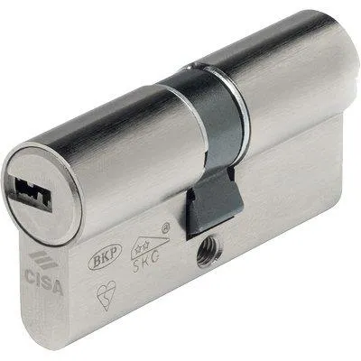 Cilindro Sagomato Asixp8 Pro Cisa Ott.Nich.Satin Chiavi 5+1 Mm 110 40+70