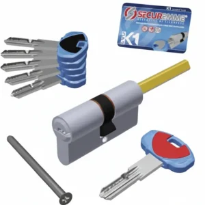 Cilindro.Europeo Evok1 Codolo 0Ck2 Serie 3100 Mm.30X50 (3101Qcs30501X5) Securemme