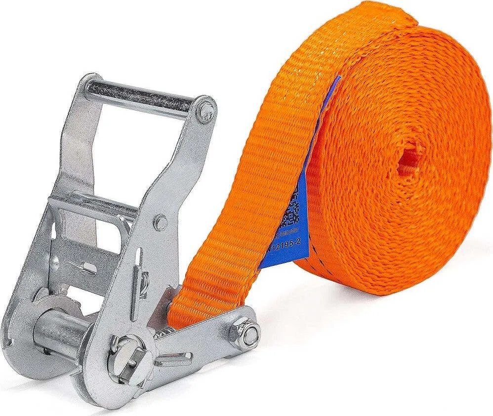 Cinghia Di Tensione 10mtx50mm Con Cricchetto Tirante Fasce Cricchetto Ancoraggio