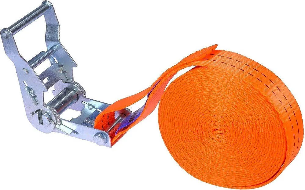 Cinghia Di Tensione 10mtx50mm Con Cricchetto Tirante Fasce Cricchetto Ancoraggio