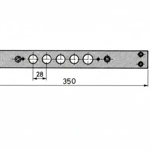 Cisa 06221.00 Frontale Serratura 57515- Cisa- 1,0 Pz