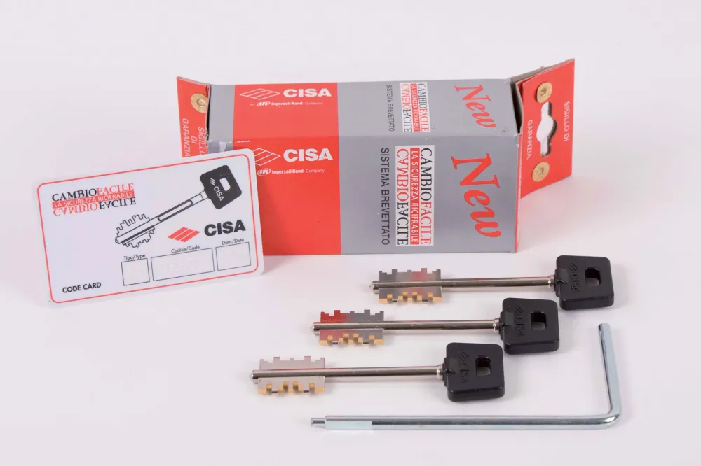Cisa 06520.50.1 New Camb Fac 3Chiavi Corte+Attrez- Cisa- 1,0 Pz