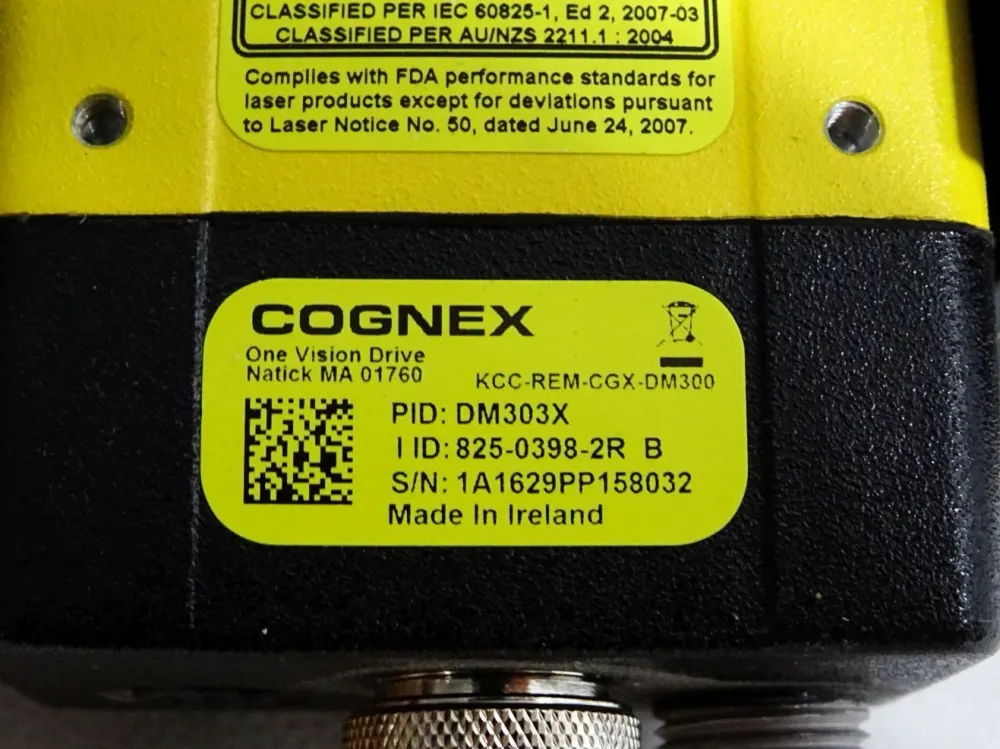 Cognex Barcode-Lesegerät DM303X 825-0398-2R 821-0095-3R