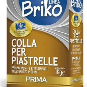 COLLA PER PIASTRELLE KG.1 BRIKO
