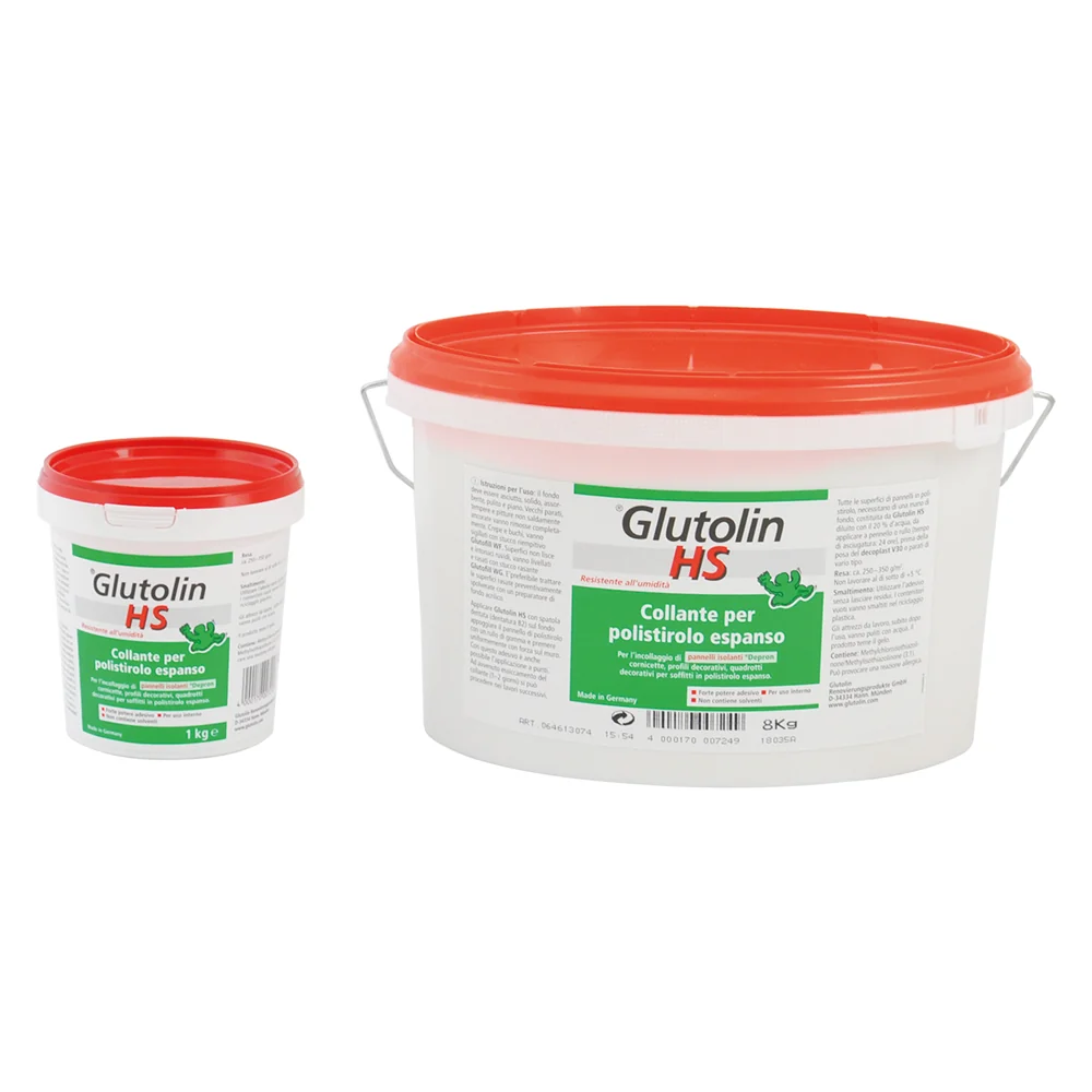 Collante Per Polistirolo Glutolin Hs - Kg. 1 Barattolo - Tillmanns