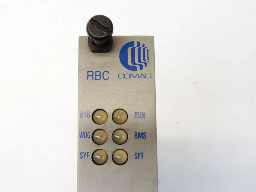 Comau RBC 10120262 rev01 RBC Circuit Board