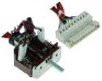 commutatore camme 0-1 16a alb. diametro 6x4,6mm alb. l 23mm attacco faston maschio 6,3mm 10k/j