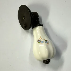 CONNEX - POMOLO PENDENTE PORCELLANA BPN+FIORE