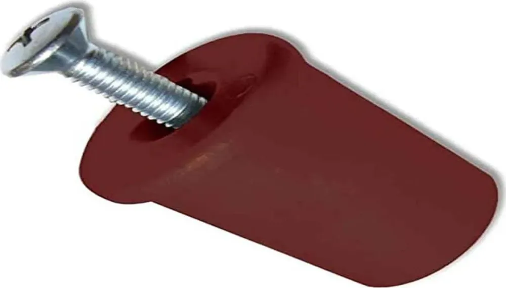 CONNEX - TAPPO DI ARRESTO PER TAPPARELLE 40MM MARRONI