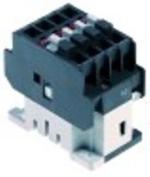 contattore ausiliario 230vac ac1 10a ac15 3a attacco collegamento vite contatti 2no/2nc n22e
