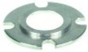 controflangia per motore ventola diametro est. 60mm diametro int. 1 32mm diametro int. 2 26mm spessore 3mm acciaio