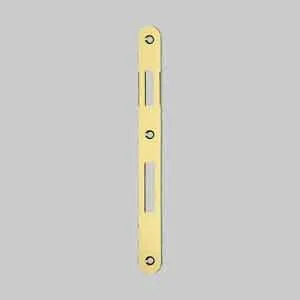Contropiastra Per Serrature Patent Bordo Tondo Agb Col. Bronzata - Agb