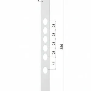 Contropiastra P/Serrature Porte Blindate Acciaio Inox Int.28 Cp2530 (Cp2530Xai28) Securemme